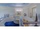 Foyer boasts a custom staircase, a cloud painted ceiling, and stylish decor at 8196 Horseshoe Bend Ln, Las Vegas, NV 89113