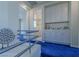 Hallway with built in cabinetry and access to a bathroom at 8196 Horseshoe Bend Ln, Las Vegas, NV 89113