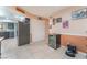 Open kitchen area with tile flooring and ample storage space at 8700 Isola Dr, Las Vegas, NV 89117