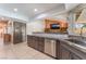 Kitchen featuring granite counters and stainless steel appliances at 8700 Isola Dr, Las Vegas, NV 89117