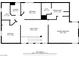 Upstairs floor plan showing layout of rooms including primary bedroom, laundry, bath and WIC at 8884 Perfect Diamond Ct, Las Vegas, NV 89129