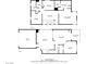 Detailed floor plan of the house, showcasing layout and dimensions at 8884 Perfect Diamond Ct, Las Vegas, NV 89129