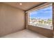 Cozy balcony featuring stone accents and neighborhood views in a desirable location at 9655 Skye Star Ave, Las Vegas, NV 89166