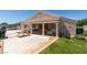 A covered patio with ample seating provides a relaxing outdoor space at 1017 Guided Dancer Ave, Henderson, NV 89015