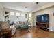 Comfortable living room area perfect for relaxing or entertaining guests with ample space at 10749 Turquoise Valley Dr, Las Vegas, NV 89144