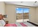 Scenic view from the balcony overlooking desert landscape, offering a serene and private outdoor space at 1134 Pandora Canyon St, Henderson, NV 89052
