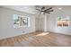 Inviting bedroom with wood flooring, ample natural light, and a neutral color palette at 1209 S 17Th St, Las Vegas, NV 89104