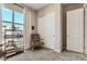 Bedroom closet area with storage shelves and bright natural light at 2507 Silent View Ave, Henderson, NV 89044