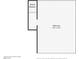 Floorplan displaying the layout of the rooftop balcony at 2507 Silent View Ave, Henderson, NV 89044
