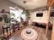 Serene room with unique plants, bookshelves, an examination table, and a sauna in the corner at 2549 Sundew Ave, Henderson, NV 89052