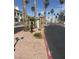 Property entrance displaying well-kept landscaping and clear signage for easy identification at 3150 Soft Breezes Dr # 1033, Las Vegas, NV 89128