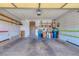 Spacious garage with shelving and space for parking at 3815 Atlantis St, Las Vegas, NV 89121