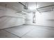 Clean and spacious two car garage with high ceilings and storage racks at 393 Mullen Ave, Henderson, NV 89044