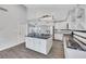 Spacious kitchen featuring a center island and stainless steel appliances at 4143 Chela Cir, Las Vegas, NV 89120