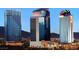 View of the Palms Casino Resort featuring modern architecture, distinctive signage, and multi-story buildings at 4381 W Flamingo Rd # 1508, Las Vegas, NV 89103
