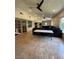 Spacious community room for gatherings and entertaining with couches and tile flooring at 5260 Mission Monterey Ln # 208, Las Vegas, NV 89107