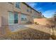 Enclosed backyard with low maintenance landscaping and outdoor living space at 5299 Silver Branch Ave, Las Vegas, NV 89118