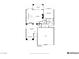 First floor layout showcasing a spacious design with living, dining, and Gathering areas at 5823 Falling Stream Ave, Las Vegas, NV 89131