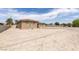 Wide shot of the exterior of the property with space for a yard at 6131 Rio Vista St, Las Vegas, NV 89130
