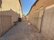 Backyard space at 6351 Davidson Ct, Las Vegas, NV 89110