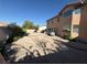 Large backyard space with new landscaping, perfect for outdoor activities at 6351 Davidson Ct, Las Vegas, NV 89110