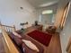 Bright living room features vaulted ceilings, hardwood floors, and abundant natural light at 6351 Davidson Ct, Las Vegas, NV 89110