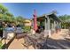 Outdoor grilling area with seating at 8717 Red Brook Dr # 201, Las Vegas, NV 89128