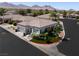 Aerial view of the community featuring mature trees and lush landscaping at 10532 Redwood Ash Ave, Las Vegas, NV 89144