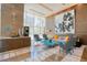 Elegant lobby with a coffee station, modern seating, and stylish decor for a welcoming atmosphere at 222 Karen Ave # 2506, Las Vegas, NV 89109