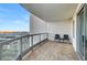 Relax on this inviting balcony with chairs and unobstructed views at 222 Karen Ave # 601, Las Vegas, NV 89109