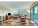Comfortable living room featuring floor-to-ceiling windows with stunning city views at 222 Karen Ave # 601, Las Vegas, NV 89109