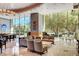 Bright and airy lounge with comfortable seating and large windows, perfect for relaxing and socializing at 222 Karen Ave # 601, Las Vegas, NV 89109