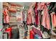 Walk-in closet with shelving, storage, and organized clothing racks and shelving at 222 Karen Ave # 601, Las Vegas, NV 89109