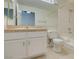 Well-lit bathroom has shower and bath combination and vanity at 2251 Wigwam Pkwy # 824, Henderson, NV 89074