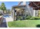 Outdoor patio area with bar, grill, and access to the pool, perfect for entertaining at 2285 Moresca Ave, Henderson, NV 89052