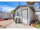 The detached backyard shed offers additional storage or workspace options at 237 Cervantes St, Las Vegas, NV 89101
