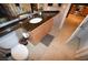 A clean and modern bathroom with granite countertops and a toilet at 270 E Flamingo Rd # 319, Las Vegas, NV 89169