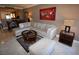 Open floorplan living room boasts a plush sofa, elegant decor, and a welcoming atmosphere at 270 E Flamingo Rd # 319, Las Vegas, NV 89169