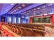 View of theater seating and stage at 2816 High Range Dr, Las Vegas, NV 89134