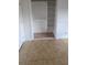 Bedroom closet featuring shelving and closet rod for optimal storage space, perfect for organization with tile flooring at 3020 Wilmington Way, Las Vegas, NV 89102