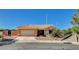 Attractive single-story home with a well-maintained front yard and two car garage at 3112 Haddon Dr, Las Vegas, NV 89134
