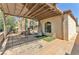 A large covered patio area provides ample shade and outdoor living space at 3158 La Luna Cir, Henderson, NV 89014