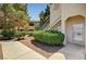 Apartment building exterior with stairs leading to the second floor unit at 3400 Cabana Dr # 1048, Las Vegas, NV 89122