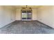 Covered patio featuring a brick floor and sliding glass door access to the backyard at 4510 Rubious Ave, North Las Vegas, NV 89084