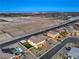 Aerial view of the home and neighborhood, showing surrounding area and city at 5328 Hickory Tree St, Las Vegas, NV 89149