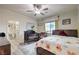 Bright bedroom with a large window and Bedroom accents at 5328 Hickory Tree St, Las Vegas, NV 89149