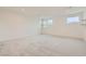 Spacious bonus room featuring recessed lighting and multiple windows at 6830 Fallen Rock St, North Las Vegas, NV 89084