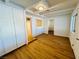 Spacious living room with hardwood floors, built-ins, and an open layout at 700 N Minnesota St, Las Vegas, NV 89107