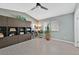 Home office with custom shelving at 701 Wheat Ridge Ln # 203, Las Vegas, NV 89145