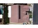 Aerial view of roof with solar panels and backyard at 7228 Fern Meadow St, Las Vegas, NV 89149